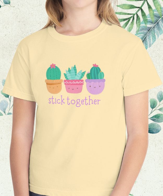 Stick Together Youth Midweight Tee - Image 7