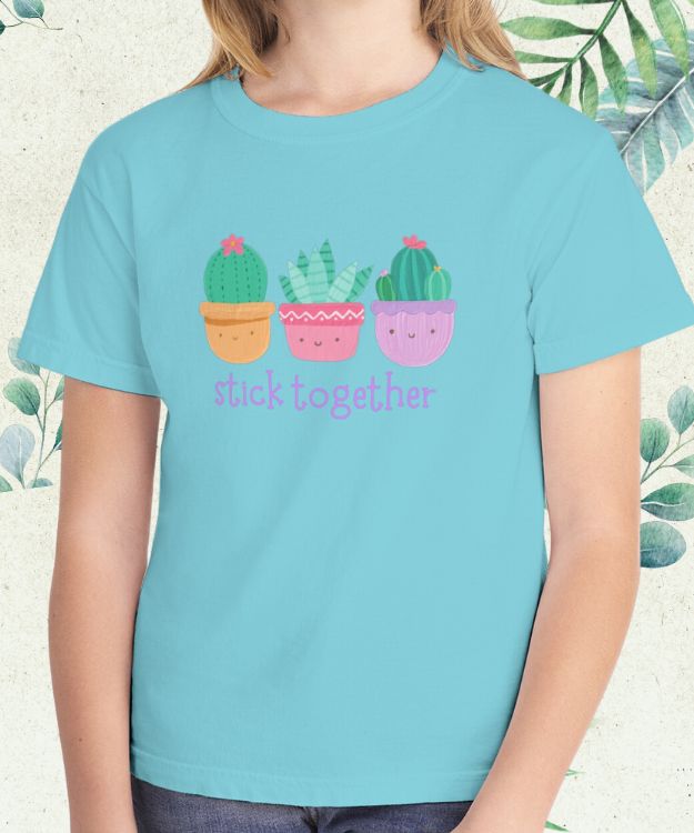 Stick Together Youth Midweight Tee - Image 5