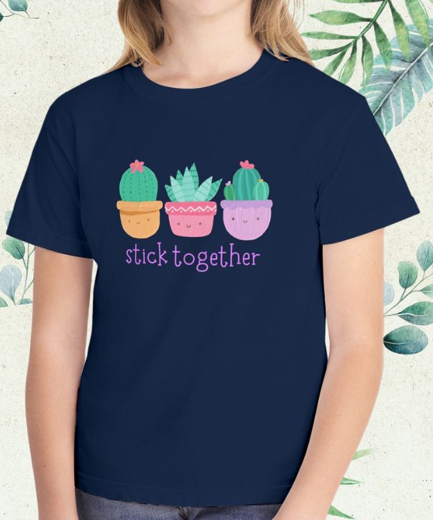 Stick Together Youth Midweight Tee - Image 3