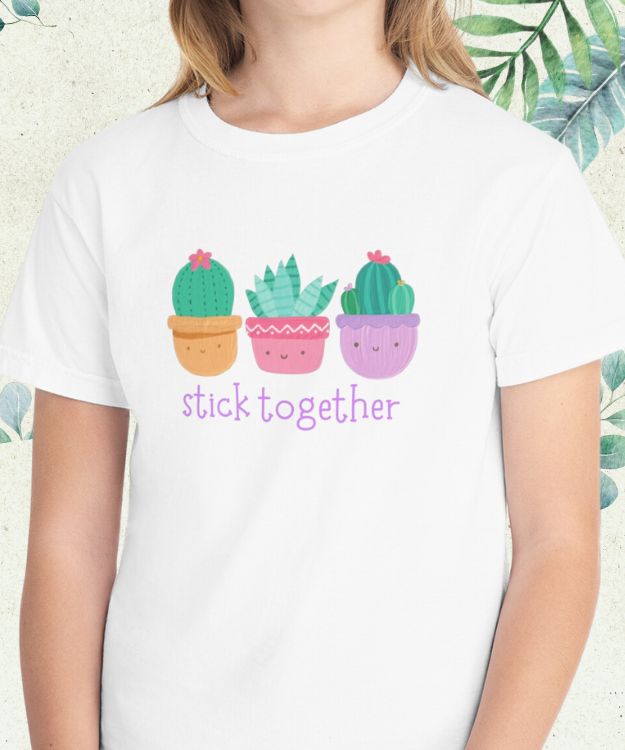 Stick Together Youth Midweight Tee - Image 2