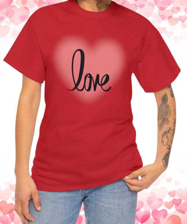 Shadowed Heart Love Tee
