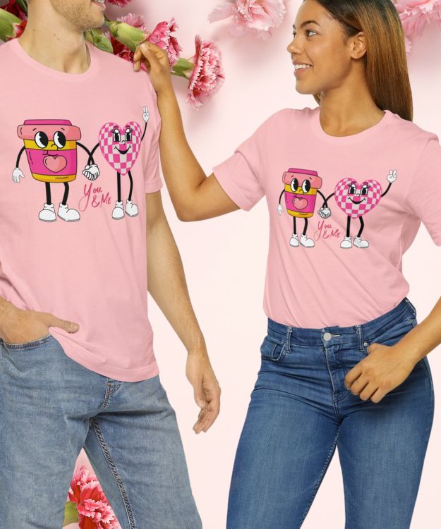 You and Me Valentine T-Shirt